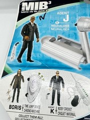 Men In Black 3 Cosmic Quick- Shift- Agent J Neutralizer Figure In Box