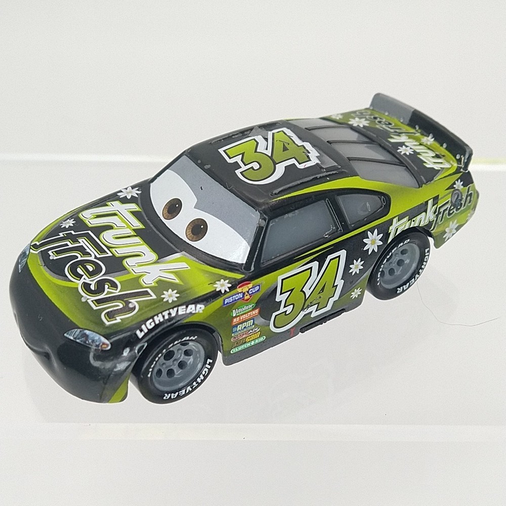 Disney Pixar Cars Dirkson D’agostino #34 Trunk Fresh Desert Race 11 Pack Mattel