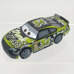Disney Pixar Cars Dirkson D’agostino #34 Trunk Fresh Desert Race 11 Pack Mattel