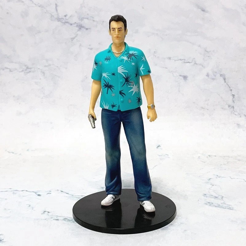 New Grand Theft Auto Driver: Vice City Game Tommy Verchetti Action Figure Gifts