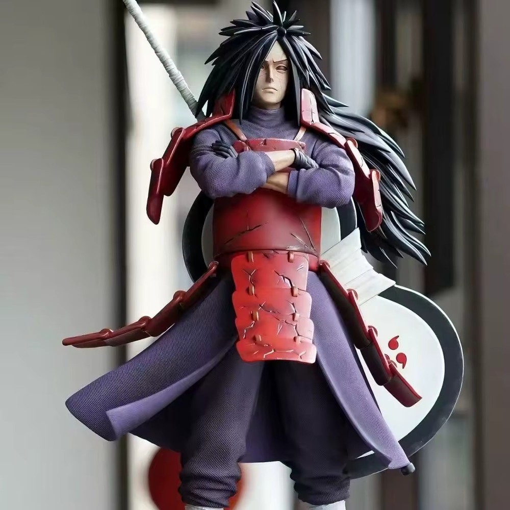 Naruto Anime Uchiha Madara Action Figurine Statue PVC Collectible Model Toy Gift