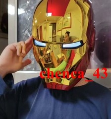 New in US!!! Autoking Iron Man MK5 Helmet Red+Gold Mask Cosplay Prop 1PC/2PC/3PC