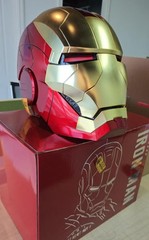 AUTOKING Iron Man MK5 1:1 Helmet Wearable Voice-control Mask Halloween Cosplay