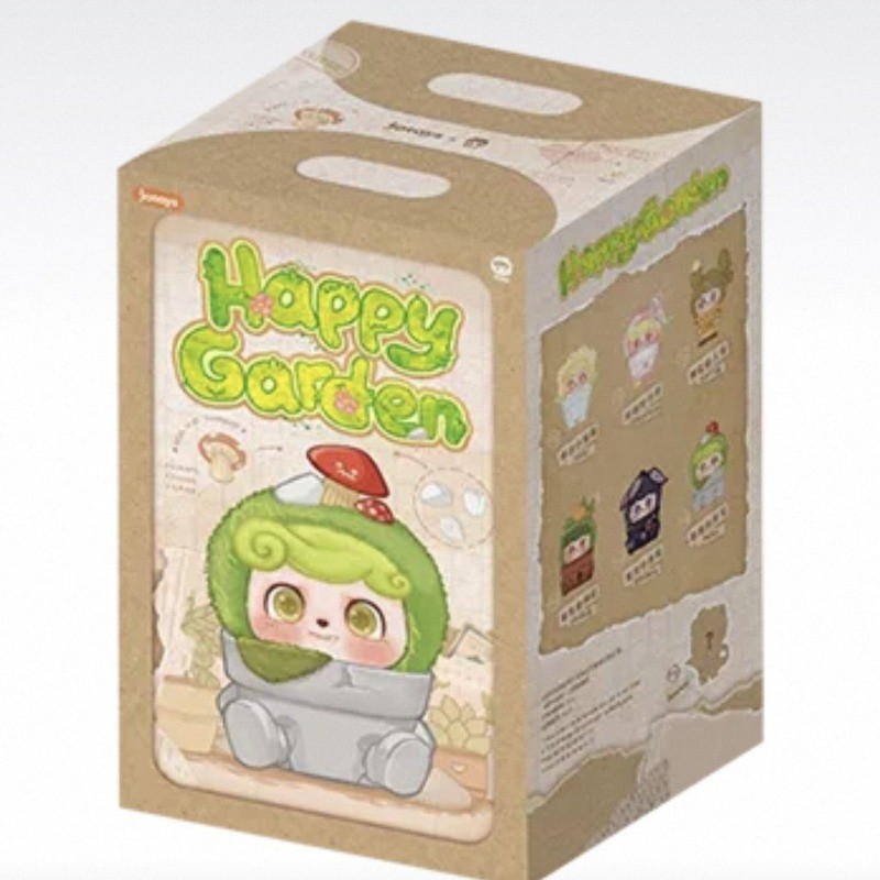 Jotoys Q.Kid Happy Carden Series Plush Doll Cute Design Collectible Pendant
