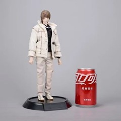 Death Note L Yagami Light 1/6 Action Figure Anime Model Toy Boxed Real Clothes
