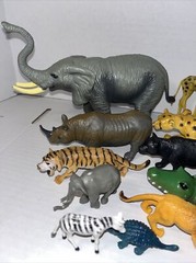Animal Toy Plastic Figure Safari Zoo Forest Jungle Safari Toy Major Unknown