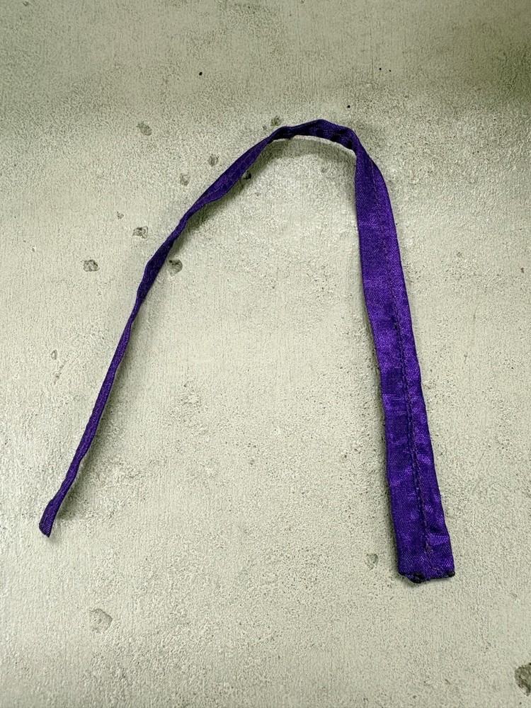 PB-SCR-PP: Purple Wired Scarf / sash /belt for 6″ ~ 7″ action figures