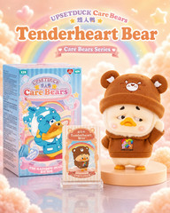 UpsetDuck Plush Keychain Blind Box Choose Character Care Bears & Devil Duck