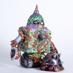 Paul Kaiju X Gunnzo 2015 Gobo King Japanese Soft Vinyl Sofubi Figure Mecha Robot