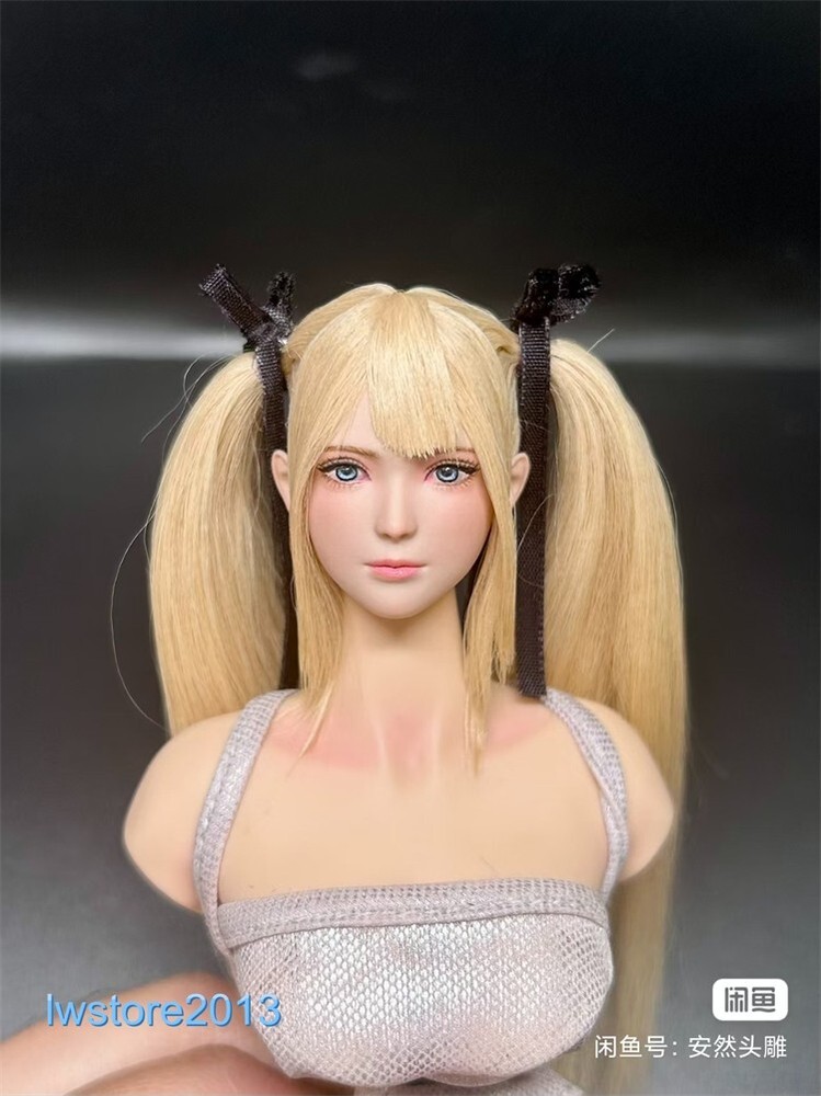 1:6 Beauty Girl Head Sculpt For 12″ Female PH TBL JO UD LD Action Figure Body