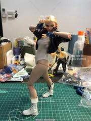 US Worldbox 1:6 AT201 Pale Skin Felxible Female Action Figure Body Doll Model