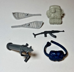 GI Joe Snow Serpent 1985 v1 *100% COMPLETE w/Card, Near Mint! Cobra Vintage ARAH