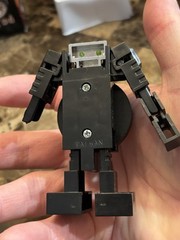 GAMEBOTS Roulette Wheel Robot 1980s Vintage Transformers Space Toy Damaged