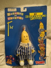 Vintage Tomy 1996 Bananas In Pajamas B1 Collectible Figure In Package