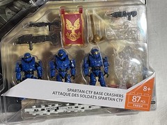 Halo Mega Construx Spartan CTF Base Crashers Action Figure Pack SEE DESCRIPTION