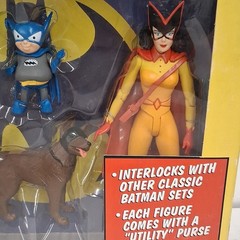 DC Direct Classic Silver Age Batgirl Batwoman Bat-Mite Ace Set + Utility Purse