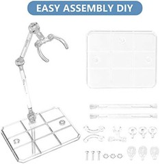 Adjustable Action Figure Display Holder Base Doll Model Support Stand HG144 24Pc