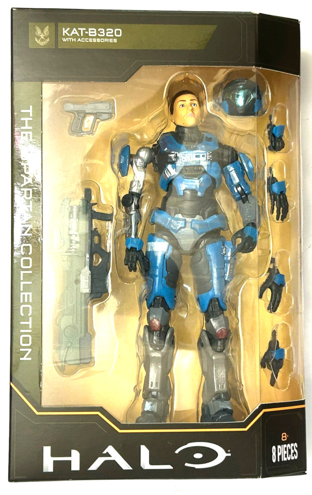 “HALO” Kat-B320 Spartan Collection (helmet off in package version), Jazwares New