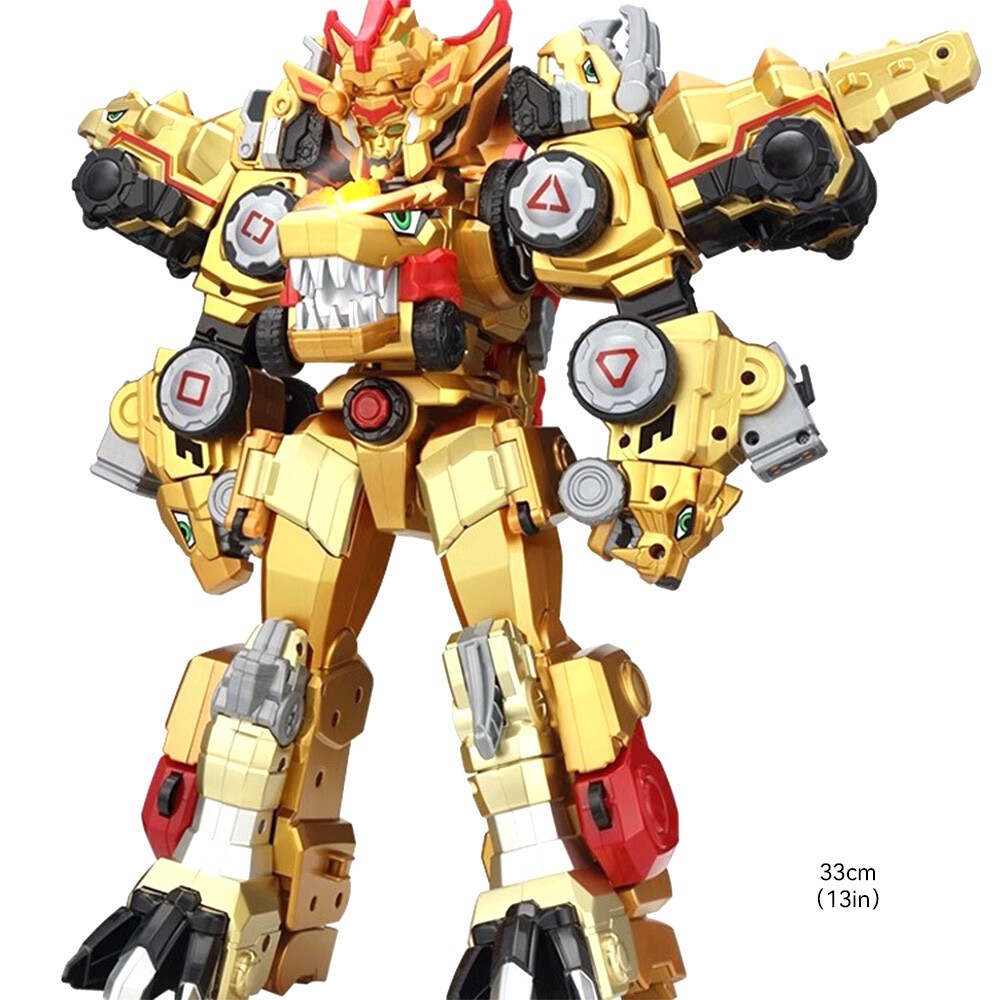 Dino Core Ultra D-Buster Tyranno Dinosaur Transforming Robot Combiner Figure Toy