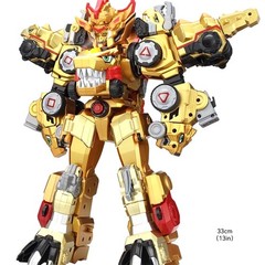 Dino Core Ultra D-Buster Tyranno Dinosaur Transforming Robot Combiner Figure Toy