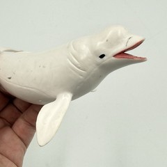 5 Whale Narwhal Realistic Toy Lot Ocean Life 6-11” Unbranded Schleich Type READ