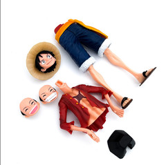 11 inch One Piece Luffy Action Figure – Ros PVC Statue Toy Gift No Box