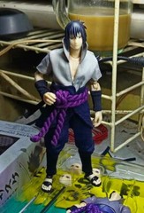 PB-SAS-SET: 1/12 Custom Fabric Outfit for Bandai SHF Sasuke Uchiha Figure