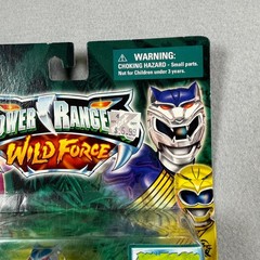 Bandai Lunar Wolf Power Ranger Wild Force Silver Action Figure 2002 NIB 10156