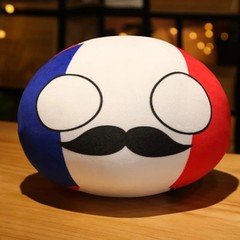 10cm Countryball Plush Toy Polandball Stuffed Pendant USA UK Japan France