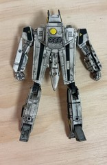 Roy Fokker & VF-1S Veritech Fighter ROBOTECH 1/100 Scale Toynami Loose As Shown