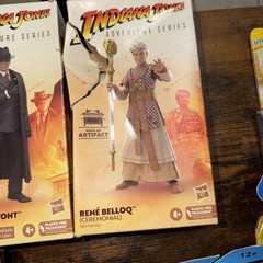 Indiana Jones Adventure Series Lot Of 7 Disney Hasbro Bad Pkg