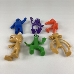 Roblox Rainbow Friends PVC Action Figure 6pc Lot Topper Video Game Toys Set