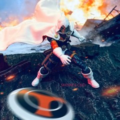 1/12 Custom Wired Cloak Cape For 6” ML Taskmaster Action Figure (No Figure)