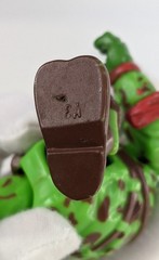1991 Playmates Teenage Mutant Ninja Turtles Raph The Green Beret Action Figure