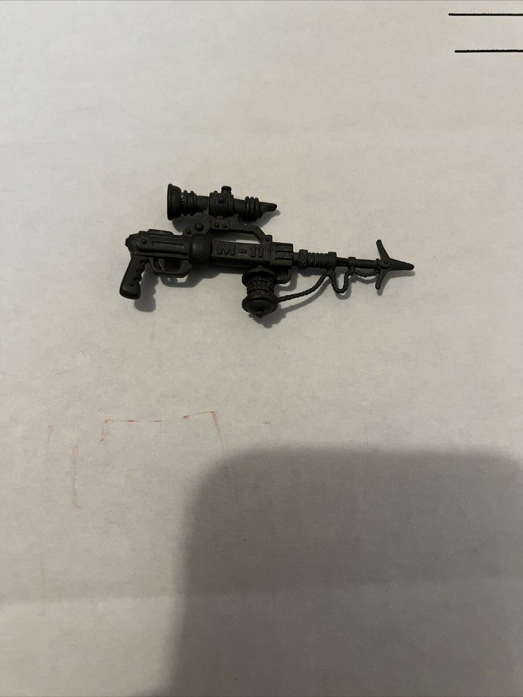Vintage M-11 Toy Assault Rifle Gun 3″ Accessory for Action Figure GI Joe?