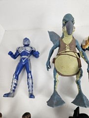 Large Lot Vintage 1990’s Action Figure Toys Dragonball Z Star Wars Power Rangers