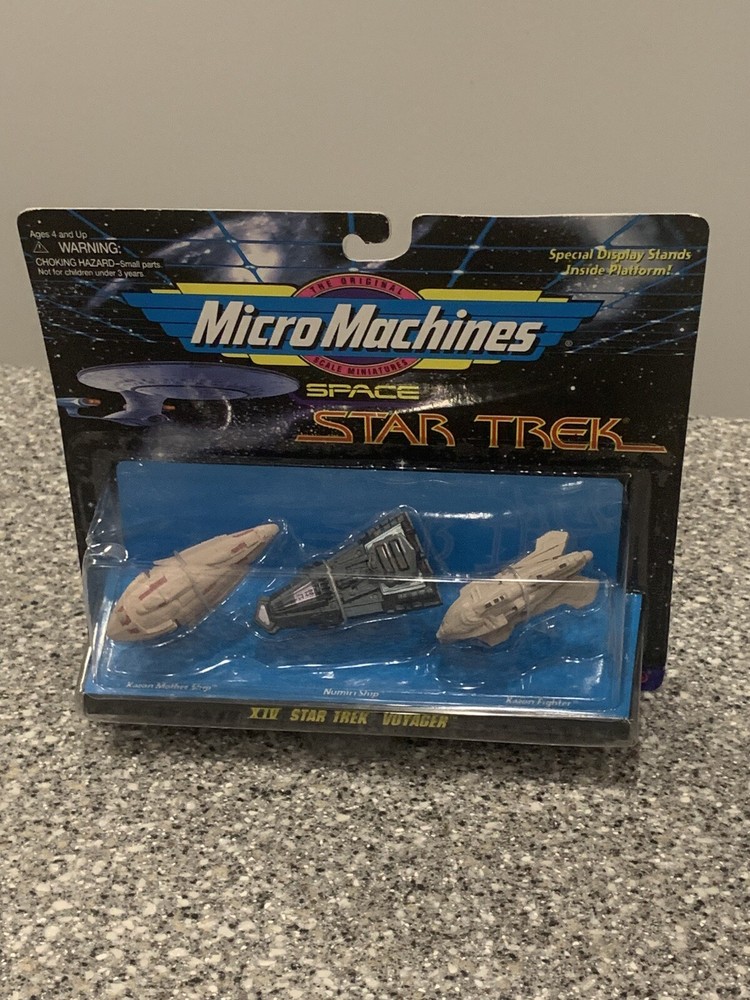 Micro Machines Star Trek XIV Star Trek Voyager Vintage Galoob 1995 New Sealed