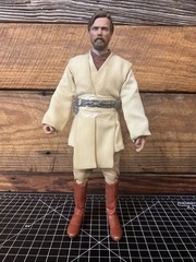 Hot Toys Obi Wan Kenobi Deluxe MMS478 Revenge Of The Sith Opened Complete