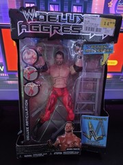Chris Benoit WWE Figure, Ring Giant And Magazine. Sealed Ruthless Aggression