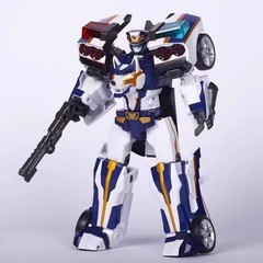 Tobot V Galaxy Detectives Sergeant Justice Captain Police Transforming Robot