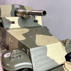GI Joe Hasbro M3 Tank Destroyer, WWII Half-Track Vehicle 1:6 Scale, 12” 2001 BBI