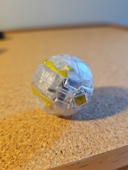 Bakugan Haos Lumagrowl Translucent Clear Gold B 1000 G-Power 20505FWS Toy Figure