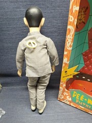 VTG Pee-Wee Herman Talking Pull String Doll 18” Original – Works Squeaky