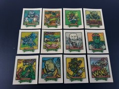 Vtg 1991 TMNT Movie Lenticular Flicker Card Set 100% Complete & Clean Lot!