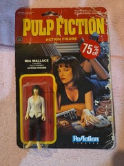 Funko Pulp Fiction Mia Wallace Fully Posable Action Figure ReAction 3.75in 2012