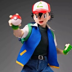 Joy Man Toys Ash Ketchum 1/12 Elf Series Action Figure Model Collection 6” 1/12
