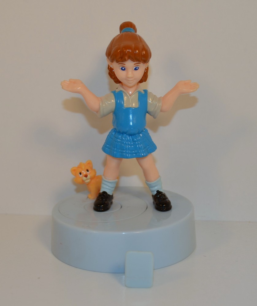 RARE 1996 Jenny 4.5″ McDonald’s EUROPE Action Figure Disney Oliver & Company
