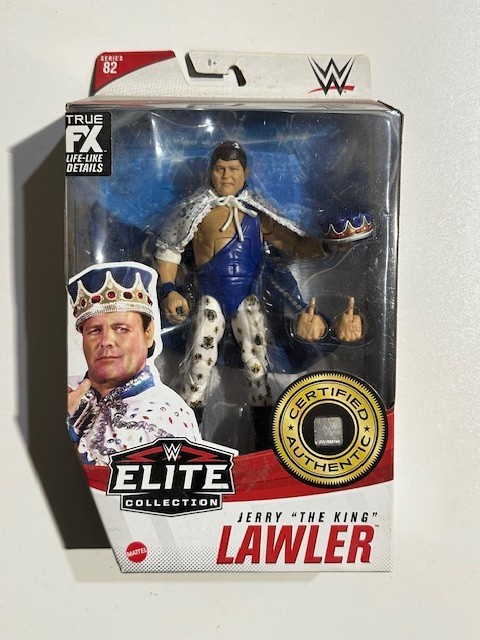 WWE Elite Collection 7.09 in Action Figure Toy GVB46 Jerry The King Lawler S15