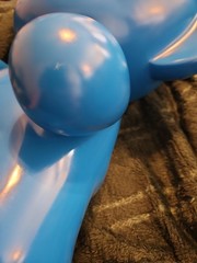 💥Kidrobot MEGA Munny 18″ Blue Edition Urban Vinyl Art Toy RARE RETIRED 2012