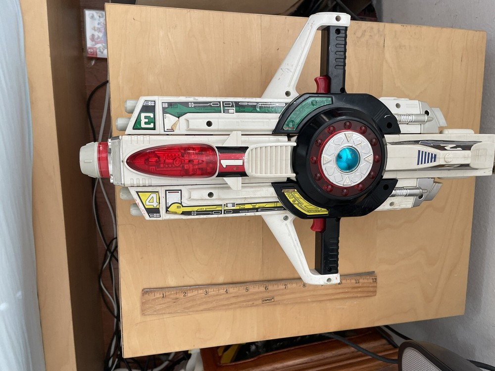 Timeranger Power Rangers Time Force Deluxe Vortex Blaster Loose Bandai 2001